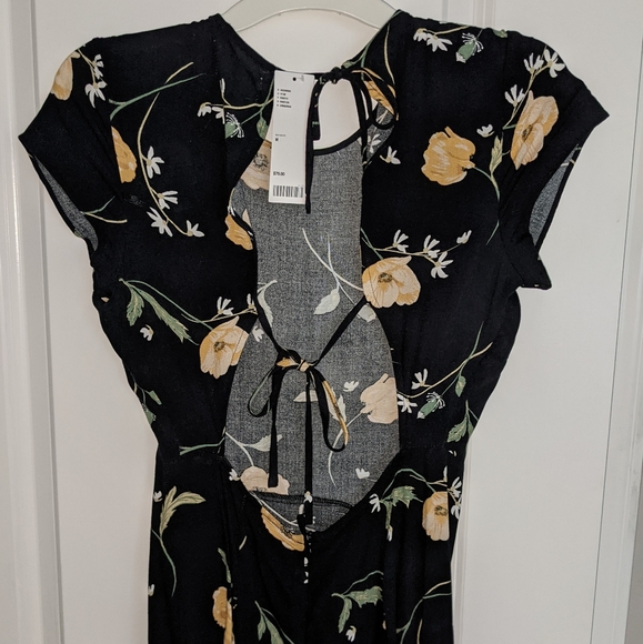 Urban Outfitters Floral Backless Dress - Picture 7 of 8
